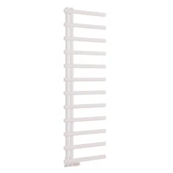 Brenton Spurr White Designer Heated Towel Rail - 1750 X 500mm -Vado Shop spurr1750 500 w cutout