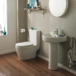 Christine Close Coupled Toilet & Toilet & Soft Close Seat 10 Christine Close Coupled Toilet & Toilet & Soft Close Seat -Vado Shop swift toilet hero suite