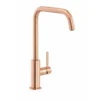 Abode Althia Single Lever Mono Kitchen Mixer - Urban Copper