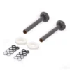 Terma Artistic Anthracite Pipe Masking Set For Cast Iron Radiators