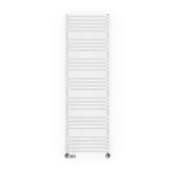 Terma Alex Ladder Heated Towel Rail - Brushed Brass - 1580 X 500mm -Vado Shop terma alex heated towel rail traffic white 1580x500mm cutout 1