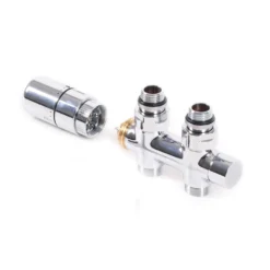 Terma Carlo Poletti 50mm Integrated H Block Left Sided Angled Valve Set -Vado Shop terma carlo poletti 50mm integrated h block valves straight right cutout update