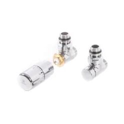 Terma Carlo Poletti Angled Thermostatic Valve Set