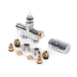 Terma Carlo Poletti Straight Dual Fuel Thermostatic Valve -Vado Shop terma carlo poletti integrated valve with immersion tube straight cutout