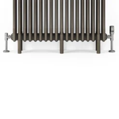 Terma Slip On Feet For Colorado 2 Column Radiator - White -Vado Shop terma colorado slip on feet for 2 column rad lacquer 2