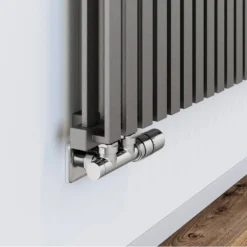 Terma Integrated Chrome Pipe Masking Set For 50mm Connections -Vado Shop terma integrated chrome pipe masking set lifestyle 4