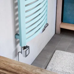 Terma White Heating Element KTX-4 Blue Controller 12 Terma White Heating Element KTX-4 Blue Controller -Vado Shop terma ktx4 blue chrome controller lifestyle 2