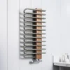 Terma Michelle Designer Heated Towel Rail - Sparkling Cream & Brushed Brass - 780 X 400mm