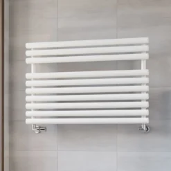 Terma Rolo Brushed Brass Heated Towel Radiator - 1800 X 520mm -Vado Shop terma rolo room heated towel rail traffic white 590x900mm lifestyle 1