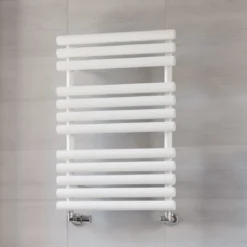 Terma Rolo Brushed Brass Heated Towel Radiator - 1800 X 520mm -Vado Shop terma rolo room heated towel rail traffic white 755x520mm lifestyle 1