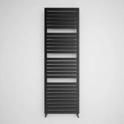 Terma Salisbury Heated Towel Rail - Metallic Black - 1635 X 540mm 9 Terma Salisbury Heated Towel Rail - Metallic Black - 1635 X 540mm -Vado Shop terma salisbury heated towel rail metallic black 1635x540mm cutout 1