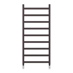 Terma Simple Flat Heated Towel Rail - Heban Black - 1440 X 500mm 12 Terma Simple Flat Heated Towel Rail - Heban Black - 1440 X 500mm -Vado Shop terma simple heated towel rail heban black 1080x500mm cutout 1