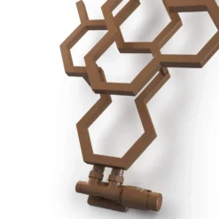 Terma Vario Twins Jet Black All In One Integrated 50mm Valves With Pipe Masking Set - Left 28 Terma Vario Twins Jet Black All In One Integrated 50mm Valves With Pipe Masking Set - Left -Vado Shop terma vario twins bright copper integrated 50mm valves left lifestyle