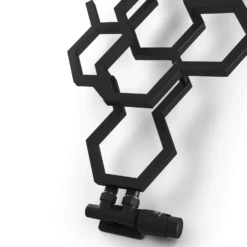 Terma Vario Twins Jet Black All In One Integrated 50mm Valves With Pipe Masking Set - Left 29 Terma Vario Twins Jet Black All In One Integrated 50mm Valves With Pipe Masking Set - Left -Vado Shop terma vario twins jet black integrated 50mm valves left lifestyle