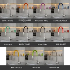 The Tap Factory Vibrance Tube Brushed Nickel Mono Pull Out Kitchen Mixer Tap With Aqua Sea Spout -Vado Shop the tap factory vibrance tube brushed nickel pull out tap options scaled