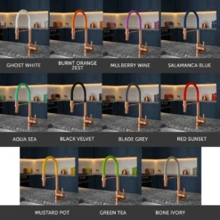 The Tap Factory Vibrance Tube Brushed Copper Mono Pull Out Kitchen Mixer Tap With Green Tea Spout 24 The Tap Factory Vibrance Tube Brushed Copper Mono Pull Out Kitchen Mixer Tap With Green Tea Spout -Vado Shop the tap factory vibrance tube copper pull out tap options scaled