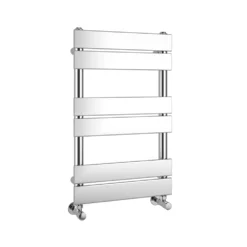 Brenton Avezzano Chrome Flat Panel Heated Towel Rail - 1600 X 450mm -Vado Shop tis2070