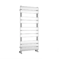 Brenton Avezzano Chrome Flat Panel Heated Towel Rail - 1600 X 450mm -Vado Shop tis2072