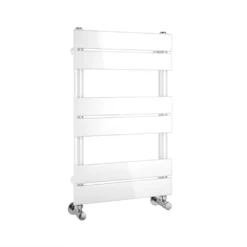 Brenton Avezzano Gloss White Flat Panel Heated Towel Rail - 1600 X 450mm -Vado Shop tis2079