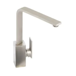 Abode New Media Single Lever Mono Kitchen Mixer - Brushed Nickel