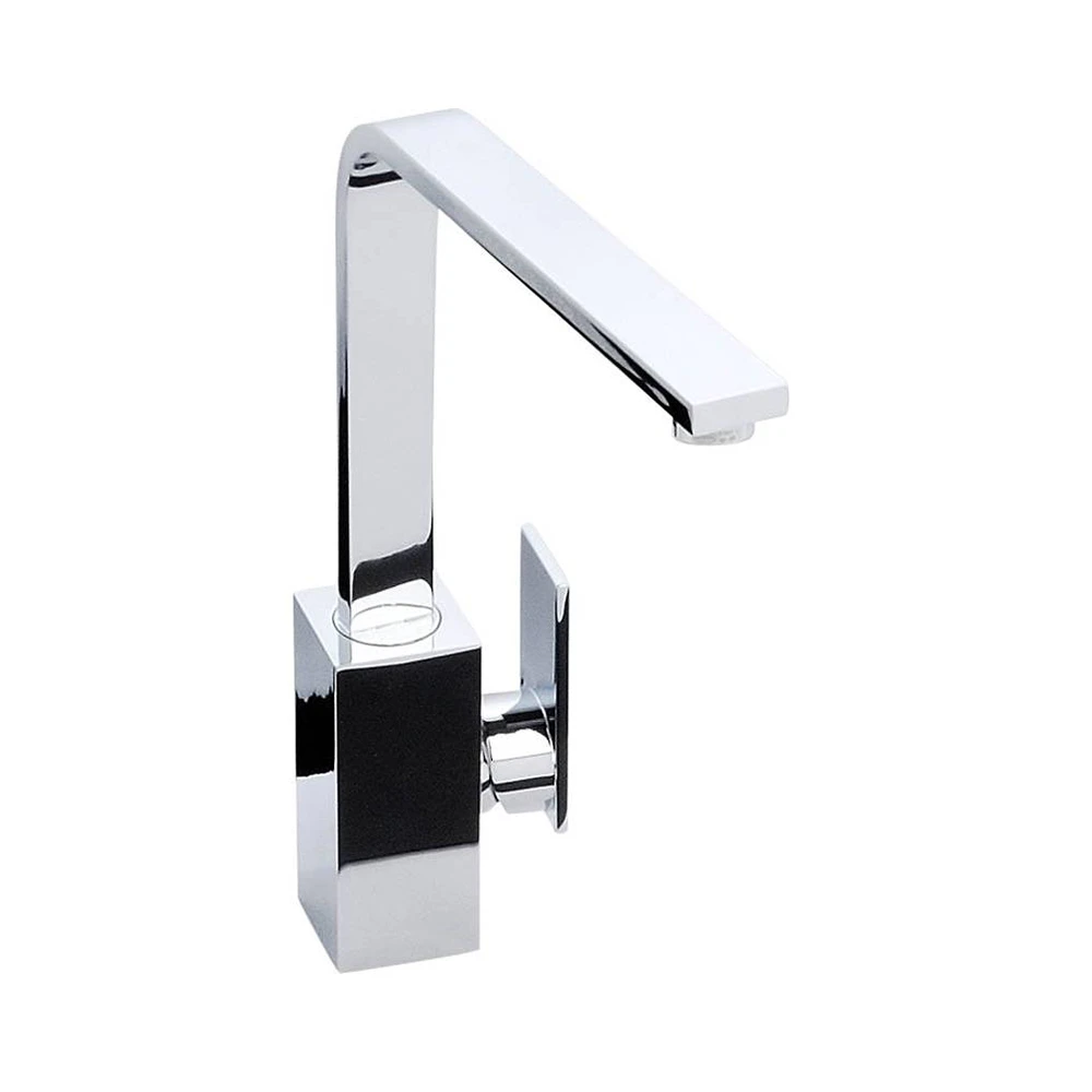 Abode New Media Single Lever Mono Kitchen Mixer - Chrome 1 Abode New Media Single Lever Mono Kitchen Mixer - Chrome