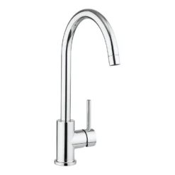 Crosswater MPRO Single Lever Mono Kitchen Mixer Tap - Chrome