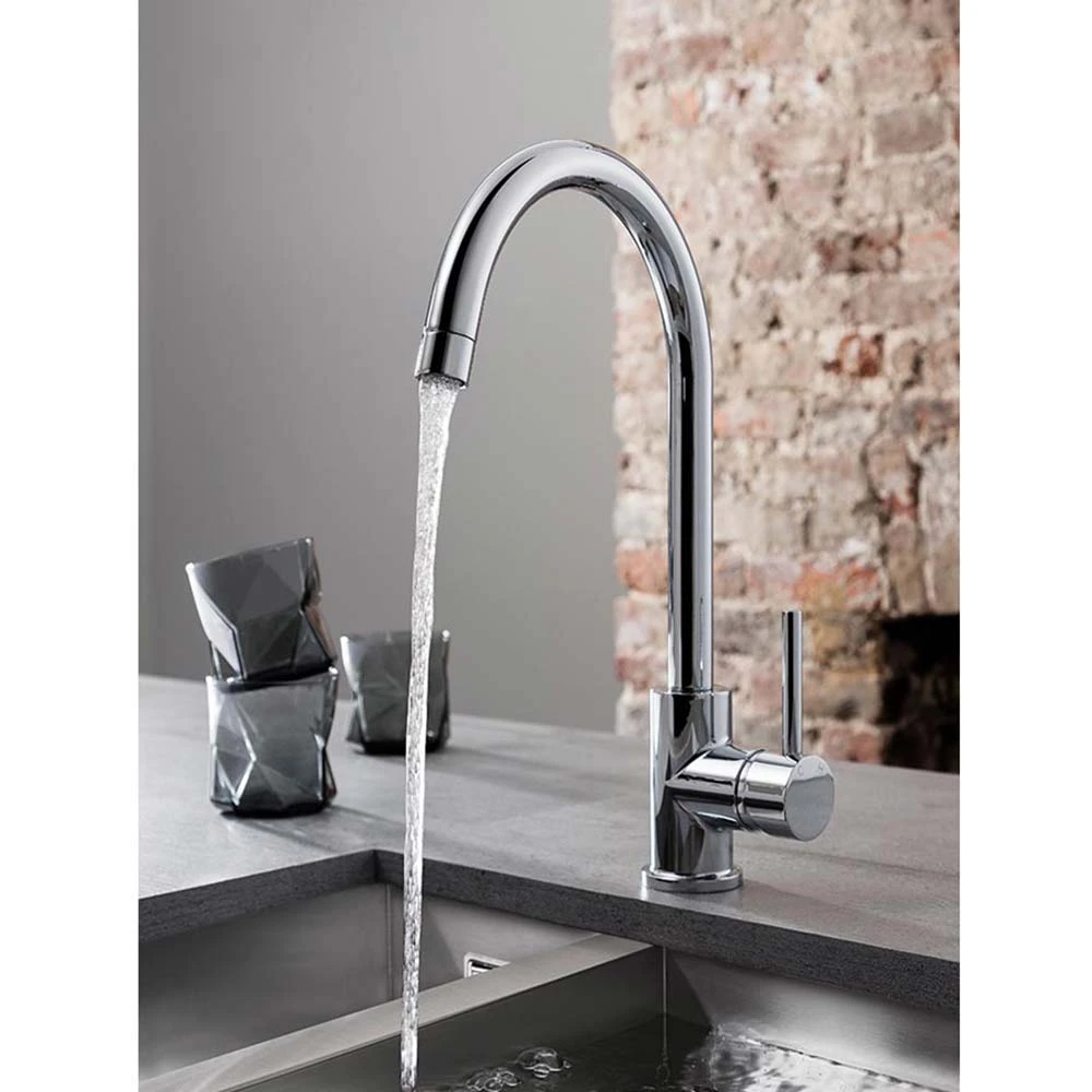 Crosswater MPRO Single Lever Mono Kitchen Mixer Tap - Chrome 2 Crosswater MPRO Single Lever Mono Kitchen Mixer Tap - Chrome - Image 2