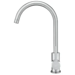Crosswater MPRO Single Lever Mono Kitchen Mixer Tap - Brushed Stainless Steel 6 Crosswater MPRO Single Lever Mono Kitchen Mixer Tap - Brushed Stainless Steel -Vado Shop tp714ds cutout 2