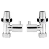 Hudson Reed Minimalist Straight Radiator Valves
