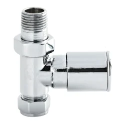 Hudson Reed Modern Straight Radiator Valves