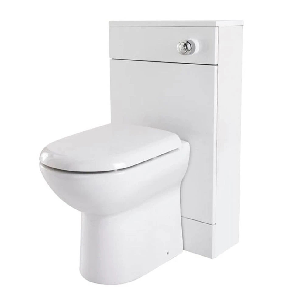 Vellamo Alpine 500mm Back To Wall WC Toilet Unit - 330mm Deep 1 Vellamo Alpine 500mm Back To Wall WC Toilet Unit - 330mm Deep