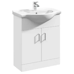 Vellamo Alpine 1150mm 2 Door Furniture Suite With Back To Wall Toilet & Concealed Cistern - Gloss White 10 Vellamo Alpine 1150mm 2 Door Furniture Suite With Back To Wall Toilet & Concealed Cistern - Gloss White -Vado Shop vellamo alpine 650mm 2 door floor vanity unit