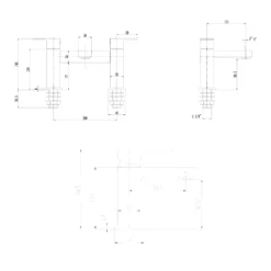 Vellamo Aspire Basin Mixer & Bath Filler Pack -Vado Shop vellamo aspire filler and basin pack