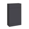 Vellamo Aspire Back To Wall WC Toilet Unit - Matt Grey