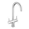 Vellamo Caspian Dual Lever Mono Kitchen Mixer