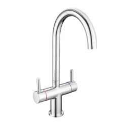 Vellamo Caspian Dual Lever Mono Kitchen Mixer
