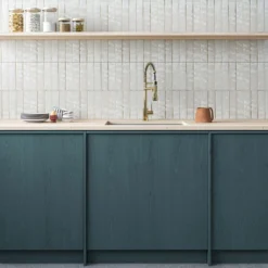 Vellamo Hanbury Professional Kitchen Pullout Spray Tap - Brushed Brass -Vado Shop vellamo hanbury brushed brass pullout kitchen tap lifestyle