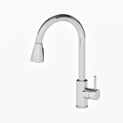 Vellamo Inspire Pullout Kitchen Sink Mixer Tap - Chrome -Vado Shop vellamo inspire polished chrome pullout tap cutout1
