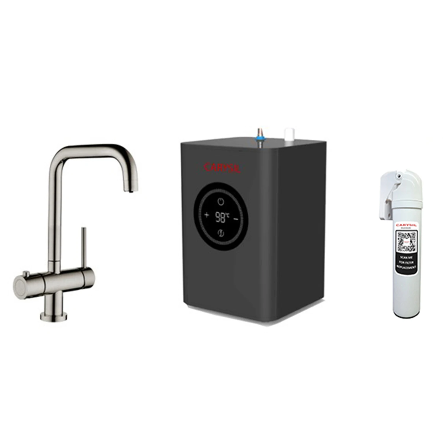 Vellamo Kaffe Plus WRAS Approved 3-in-1 Instant Boiling Water Tap With Boiler Unit & Filter 4 Vellamo Kaffe Plus WRAS Approved 3-in-1 Instant Boiling Water Tap With Boiler Unit & Filter - Image 4