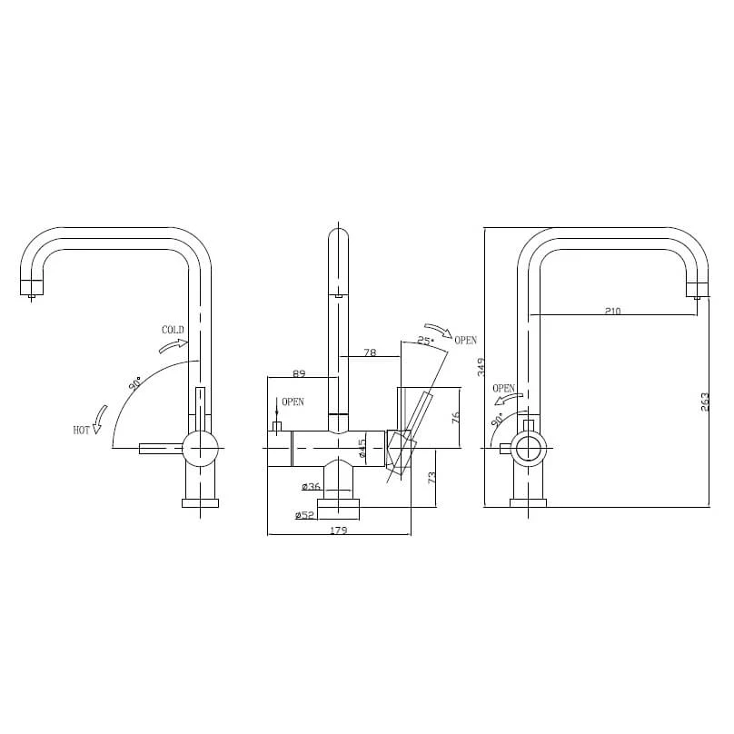 Vellamo Kaffe Matt Black Instant Boiling Tap With WRAS-Approved Digital Boiler & Filter 6 Vellamo Kaffe Matt Black Instant Boiling Tap With WRAS-Approved Digital Boiler & Filter - Image 6