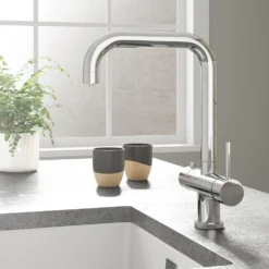 Vellamo Kaffe Plus WRAS Approved 3-in-1 Instant Boiling Water Tap With Boiler Unit & Filter 8 Vellamo Kaffe Plus WRAS Approved 3-in-1 Instant Boiling Water Tap With Boiler Unit & Filter -Vado Shop vellamo kaffe instant hot water chrome kitchen tap lifestyle 2