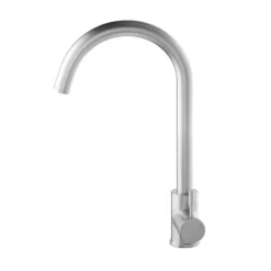 Vellamo Revolve Stainless Steel Mono Kitchen Mixer And Complete Filter Kit -Vado Shop vellamo revolve brushed stainless steel kitchen tap cutout 2 v2